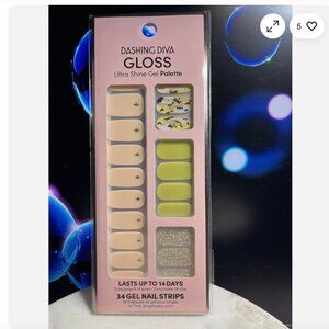 Dashing Diva Gloss Gel Palette - Nude and Lime